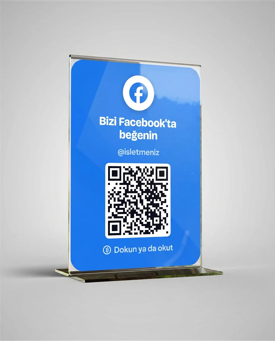 Facebook T Stant — Mavi