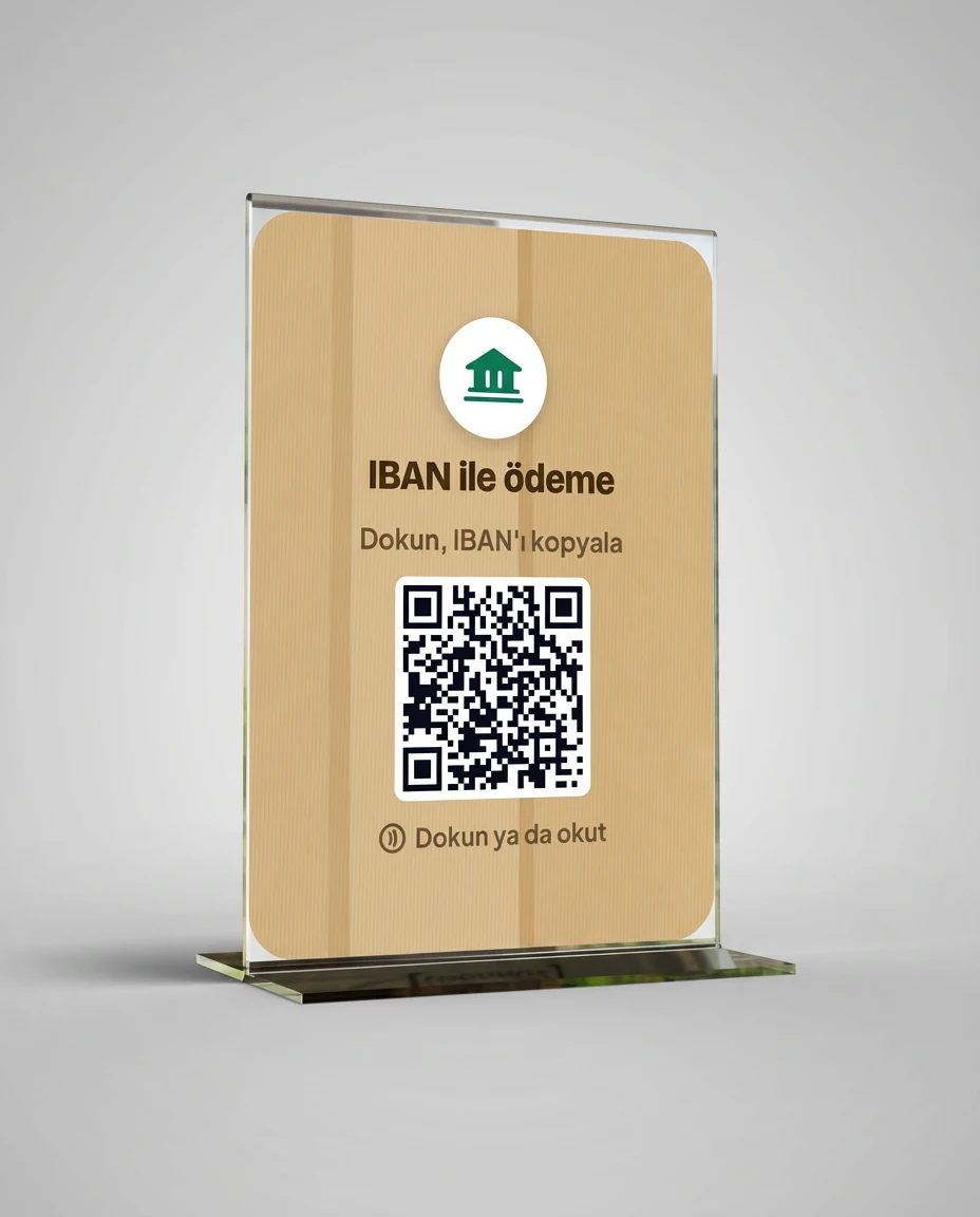 IBAN Ödeme T Stant — Ahşap