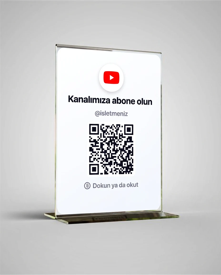 YouTube T Stant — Beyaz